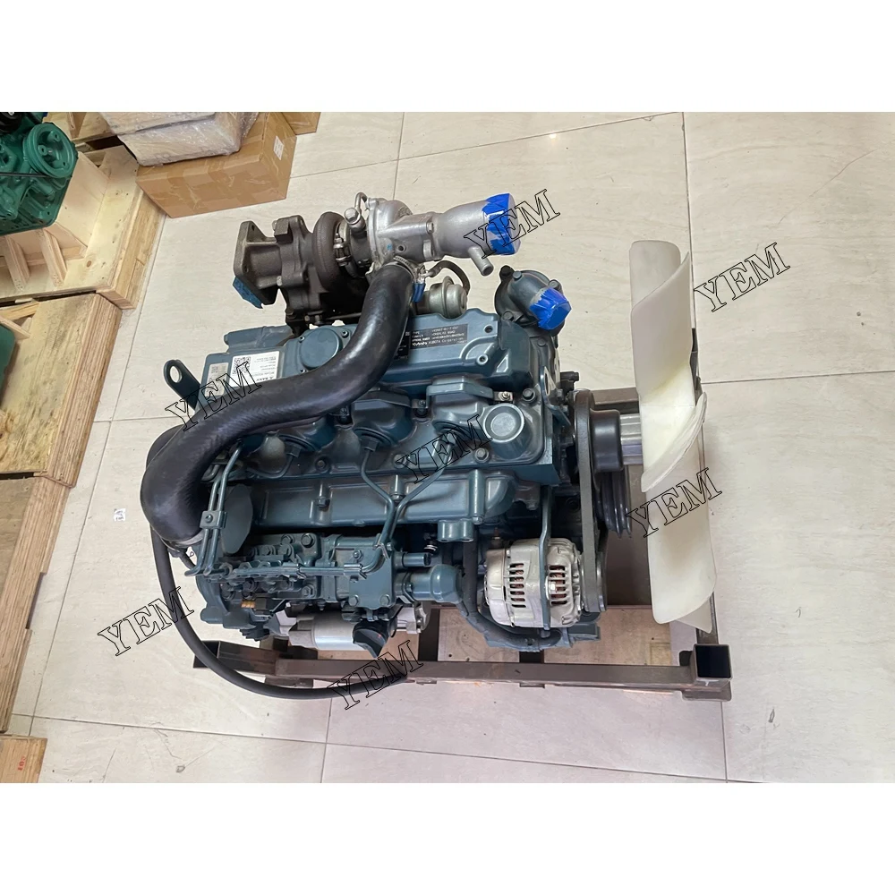 Complete Engine Assy for Kubota V2607-T Engine Part 6
