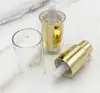 Tubo negro + Casquillo del oro