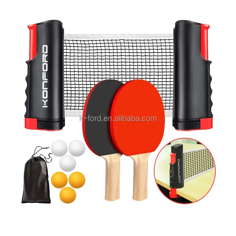 Raquetas Tennis de Mesa Profesional Pingpong Table Racket Sport Equipment  Paddle
