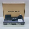 Black (24*100Mbps Metal Switch)