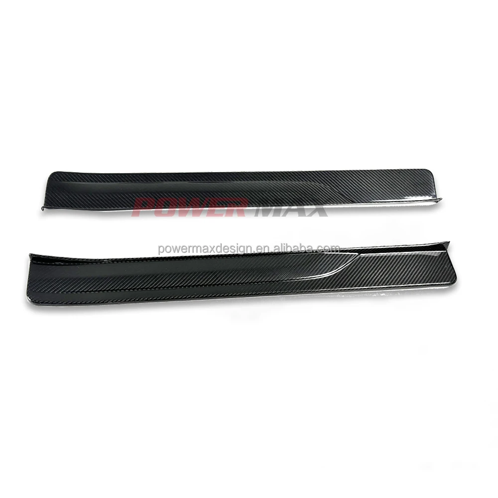 Dry Carbon Fiber 2pcs Door Sill Trim Panel Parts For New Nissan 400z Rz34 2023+ Buy Door Sill