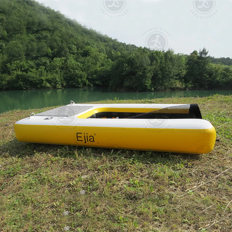 Inflatable Commercial Grade PVC Floating Fishing Platform Dock