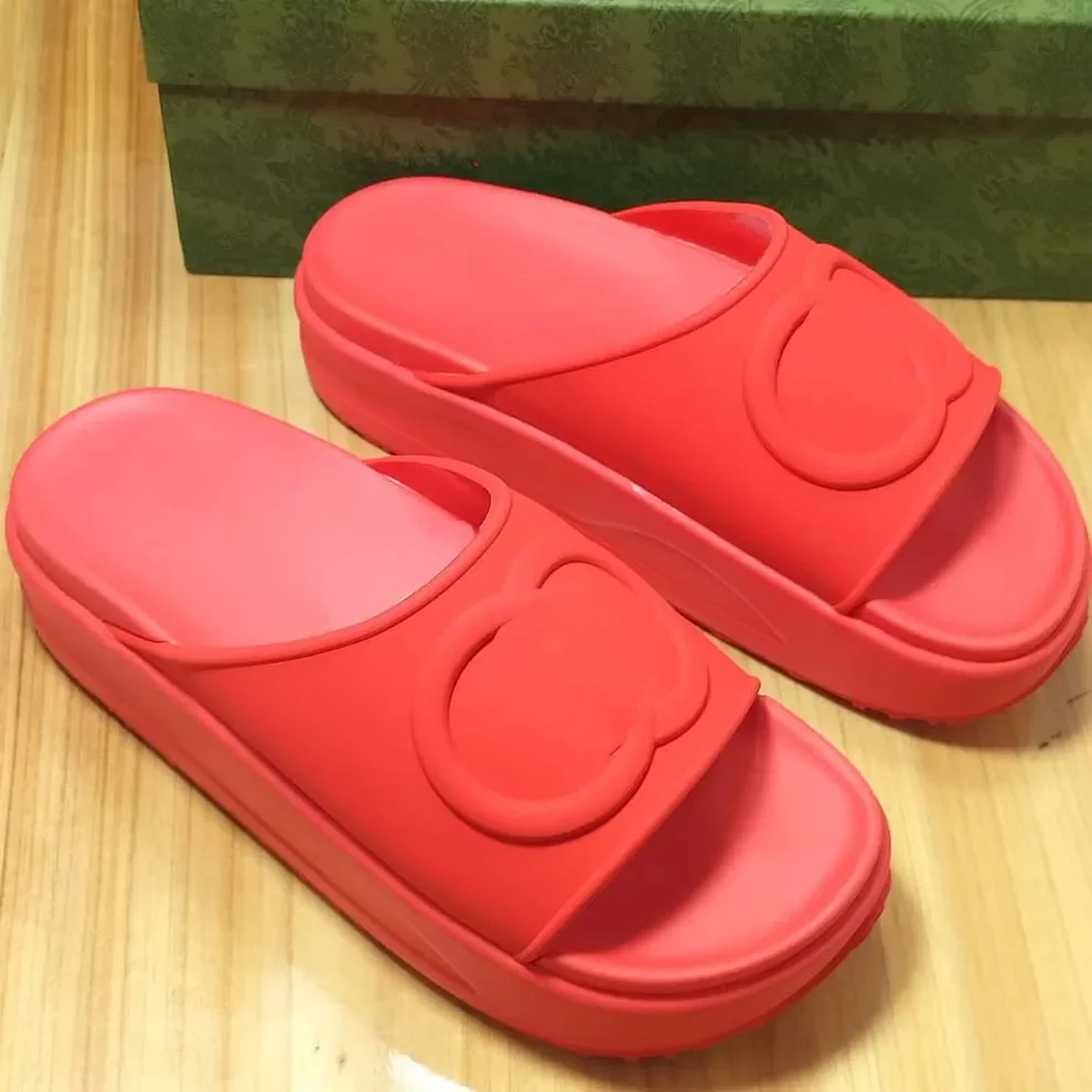 Factory Fast Shipping Gg Slides Sandals Luxury Designer Slippers Famous
