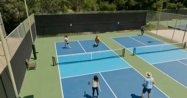 Portable Pickleball Roll Easy to Install New Material Pickleball Court Flooring Roll Mat Pickleball Roll Flooring