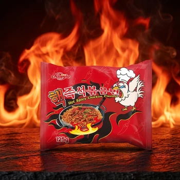 Hot Selling Chinmie Hot Spicy Chicken Flavour 2x Noodles
