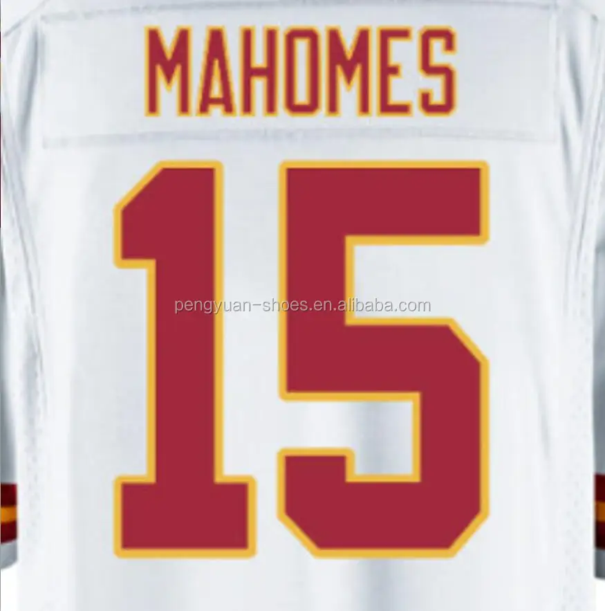 Source Wholesale Kansas City Stitched Men American Football Jersey Red  Chief Team Uniform #15 Mahomes #87 Kelce #10 Hill on m.alibaba.com