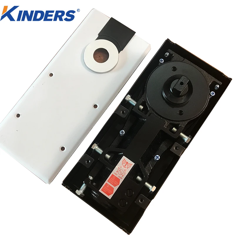 95KG Floor Spring Hinges 125° Opening Angle Glass Door Ground Spring
