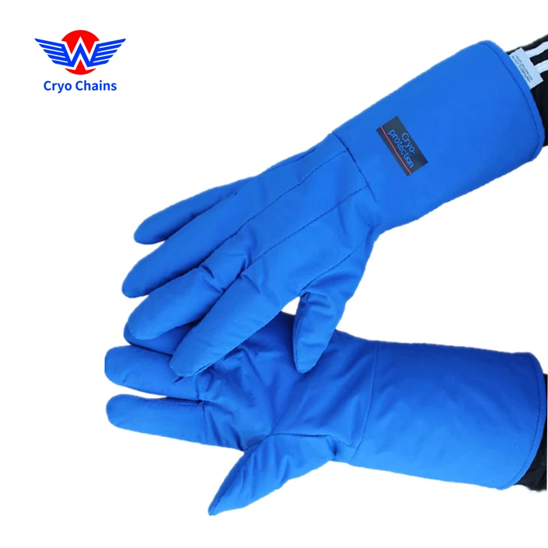 38cm Flssigstickstoff-resistente Handschuhe Kryogene Handhabungshandschuhe