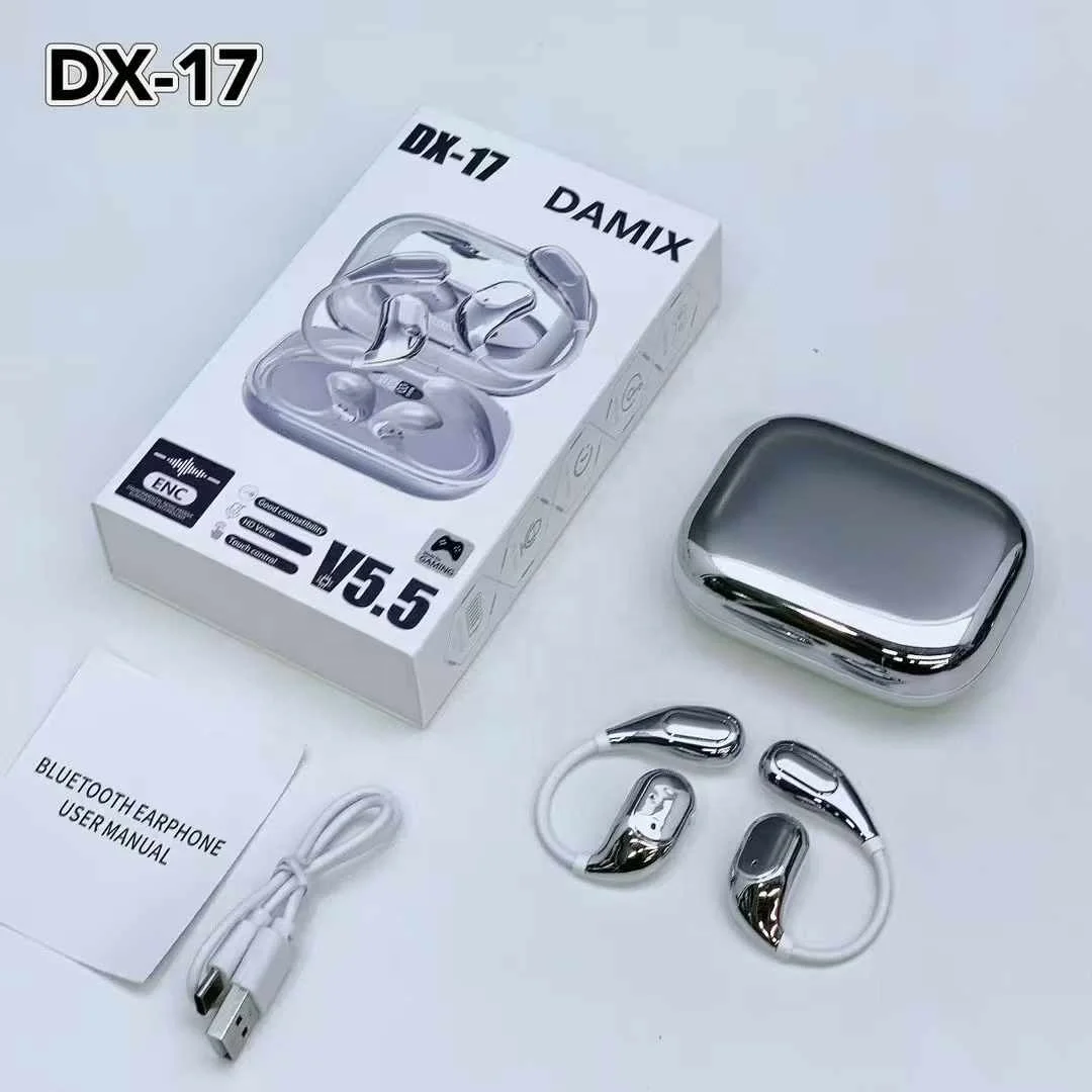 DX-17 OWS Open-Ear Wireless Earbuds Shocking Bass Low Latency