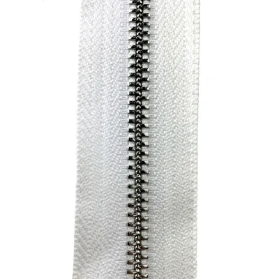 ZlideOn Metal Zipper Replacement Zipper (Metal Zipper Xs 3B Silver)