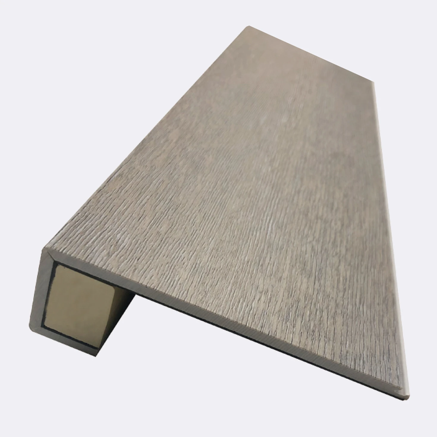 Building Material Anti Slip Pvc Stair Nosing Strips for WPC and LVT Flooring