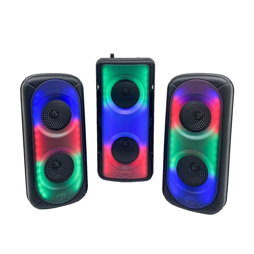 ibastek bluetooth karaoke speaker