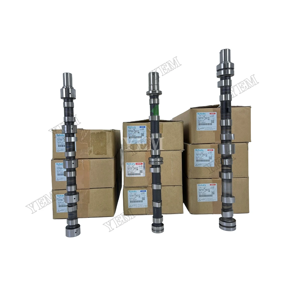 China Supplier V2607 V3007 V3307 Camshaft for Kubota Mowers Engine Spare Parts for Kubota Camshaft