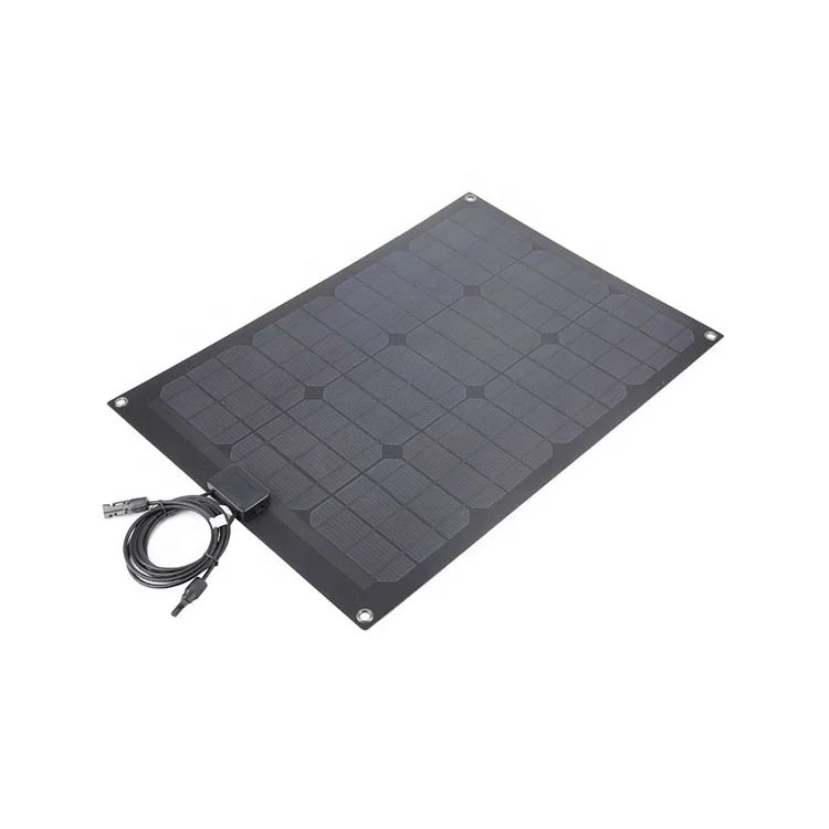 Высококачественная оксидная алюминиевая фоновая пленка Flex 70 Вт черная моно солнечная панель для дома полный