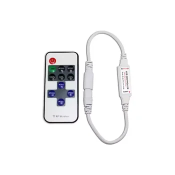 High Purchasing Rf Led Dimmer Controller For Single Color Strip Light Accessories With 11Keys Wireless Remote Led Dimmer Switch