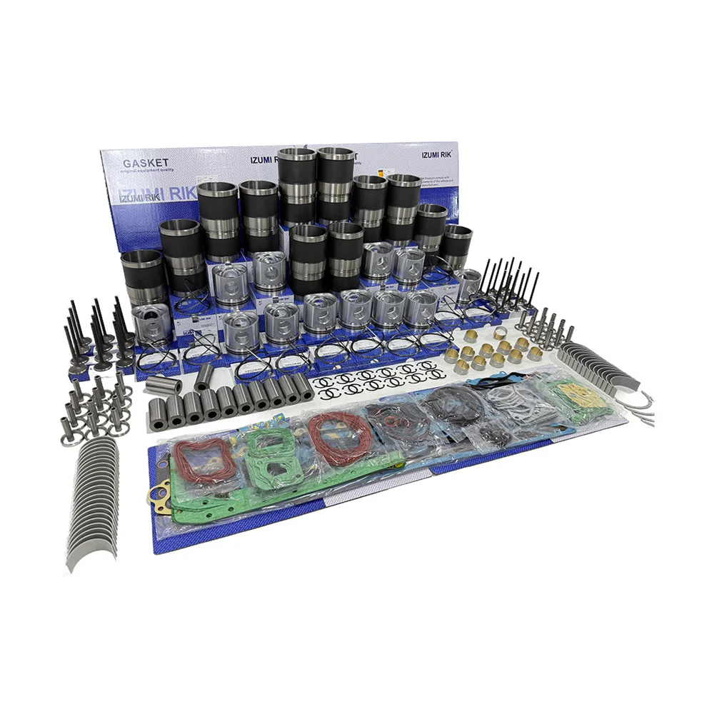 IZUMI RIK for Mitsubishi S16N-PTA Overhaul Rebuild Kit Diesel Engine Spare Parts