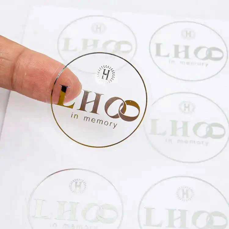 Etiquettes Adhesive Customized Print Logo Waterproof Gold Foil Cosmetic ...