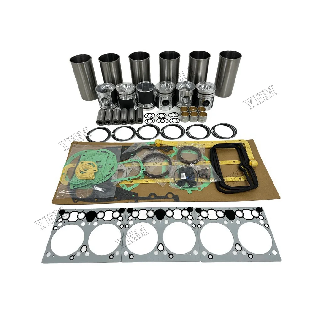 DE08 Overhaul Kit With Gasket Set Fits for Doosan / for Develon Replacement Engine Parts 5
