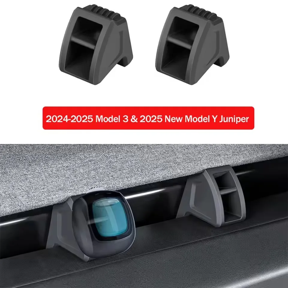Adaptateur Désodorisant Pour Tesla Model Y Juniper 2025 & Model 3 Highland 2024-2025 | Support Pour Clip Aération | Lot De 2 | Design Discret