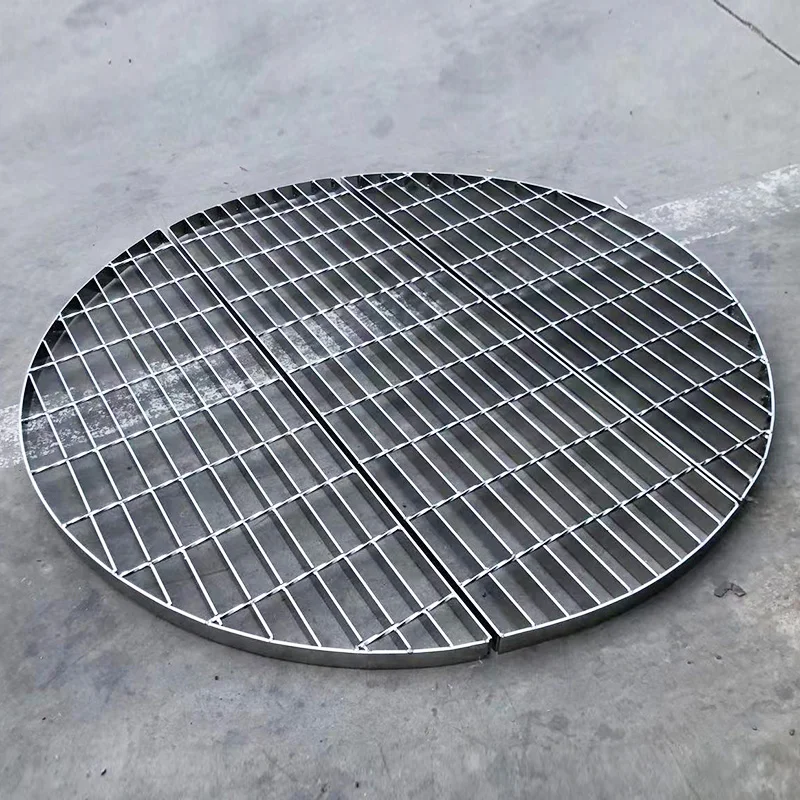 Customizable High Quality Galvanized Steel Grating Plate for Building Gutters Drains Floors