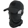 Negro (bufanda de malla de gorra de béisbol)