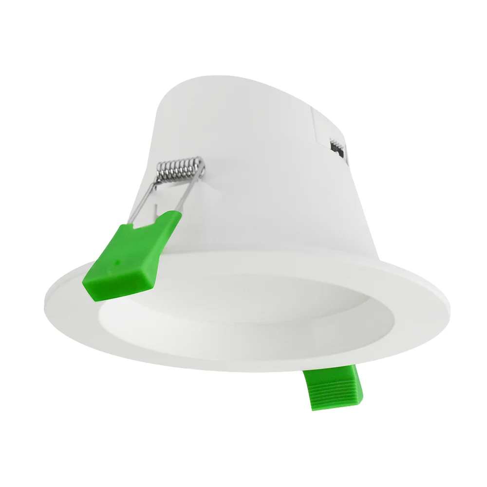CCT-ställbar driver för LED-nedåtriktat ljus, DC 10 W, 90 mm, fjärrkontroll, modern design, IP40, 3 års garanti
