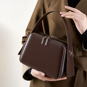 High Quality Women's Handbags Hanging Ear Women's Designer Genuine Leather Handbag Luxury  Messenger Crossbody Shoulder Bag