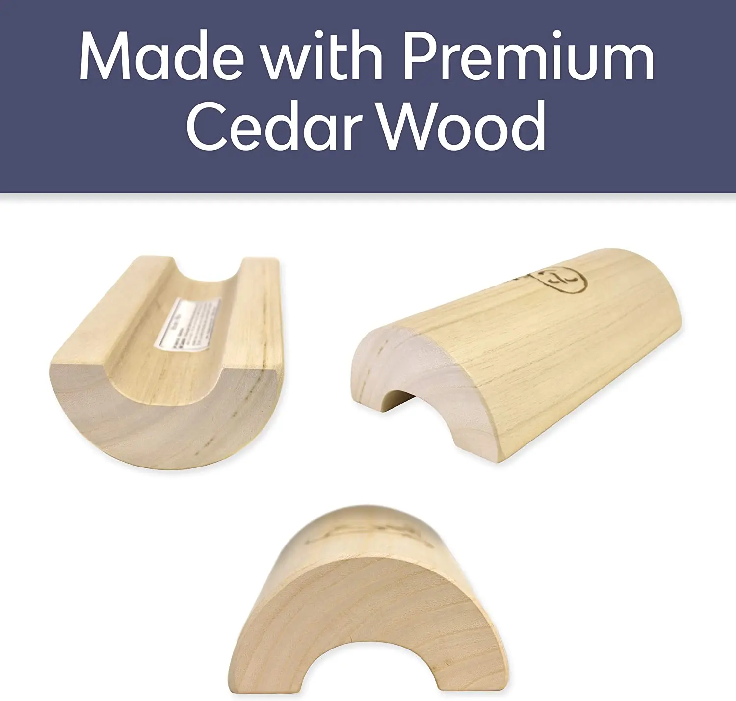 Wooden Neck Back Pillow for Pain Relief All-Season Comfort