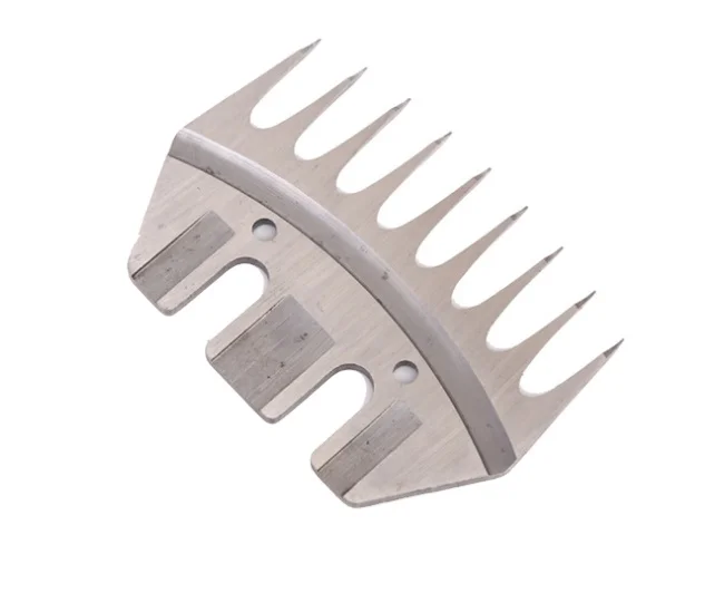 9 Teeth Straight Blade Stainless Steel Strength for Sheep/Goat Shearing Clipper 