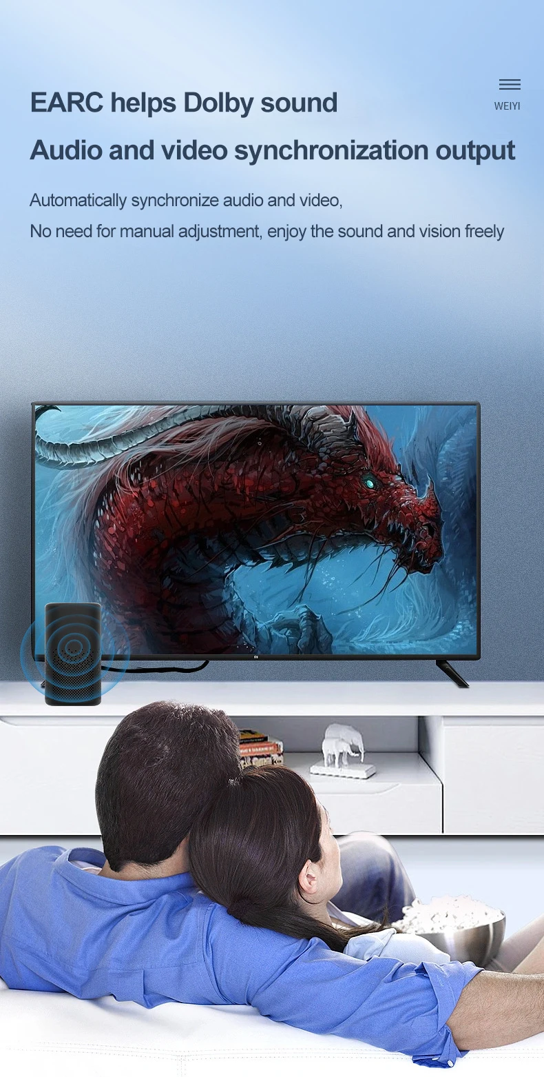 Justlink 8K 48Gbps UHD HDMI V2.1 8K 60Hz hdmi Cable 4K 120Hz Cable for Home Theater Monitor Computer Projector插图