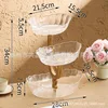 Ensemble transparent de trois pièces (matériau PS)