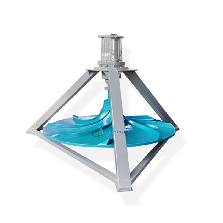 Low Speed Vertical Type Wastewater Hyperboloid Mixer For Water