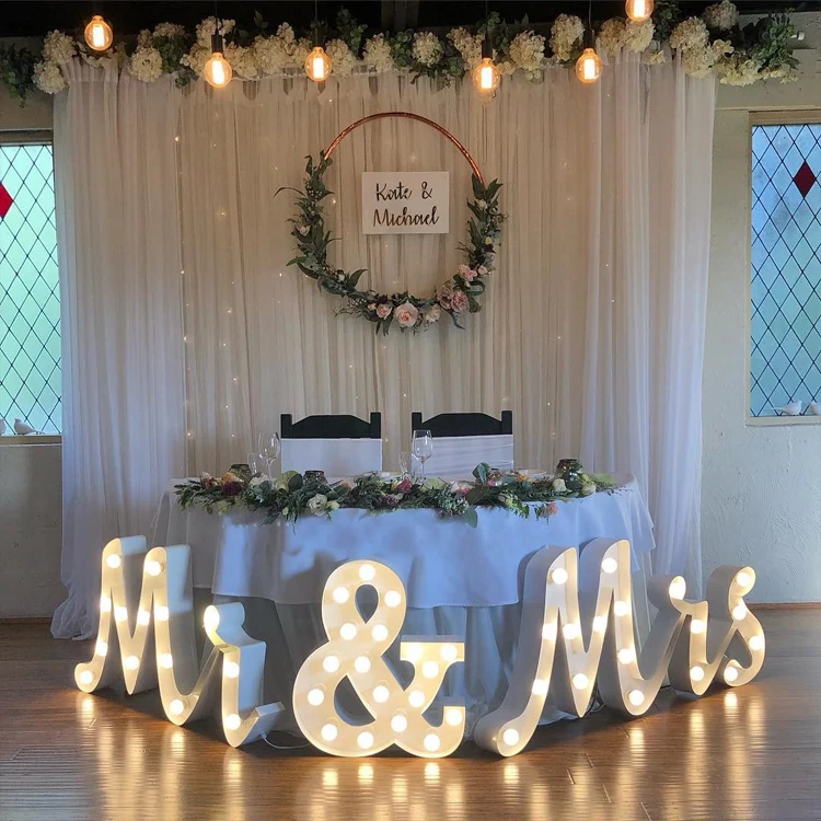 Light Marquee Sign LED Table Giant 4 Feet Marquee Letters Love in Nyc Wedding Numbers 3ft  4ft Marquee  Letters