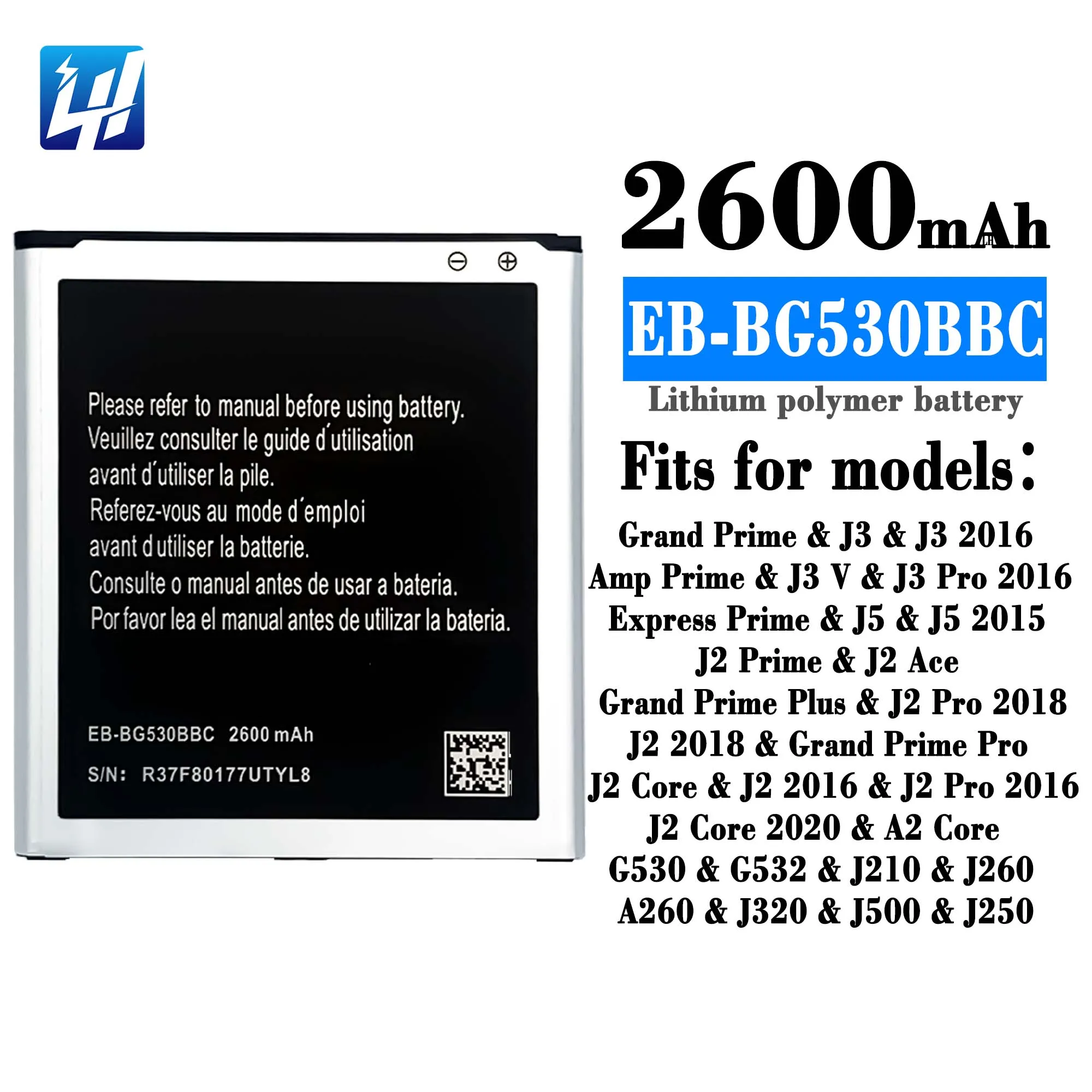 EB-BG530BBC Battery for Samsung Galaxy Grand Prime J260