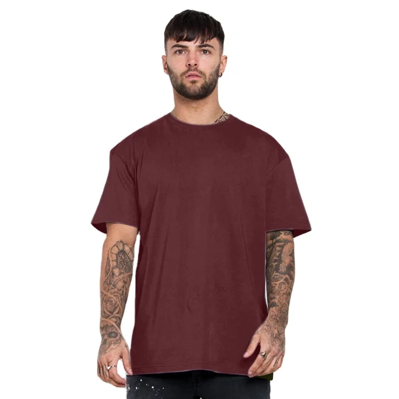 
Мужской вязаный жилет с v-образным вырезом для стрейч: однотонный топ с коротким рукавом и молодежи майка мужская футболка 2021 популярные большие размеры ткань отводящая влагу Спортивная футболка 