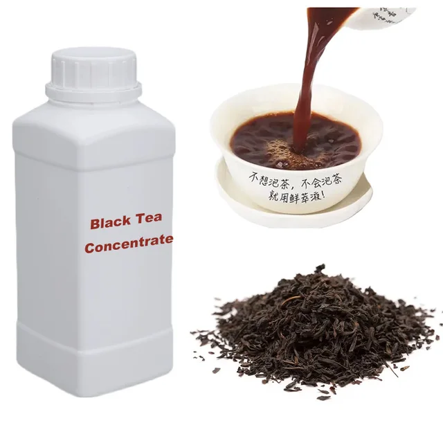 High Concentrated  tea extract liquid tea essence flavour for food additive black tea concentrate flavoring