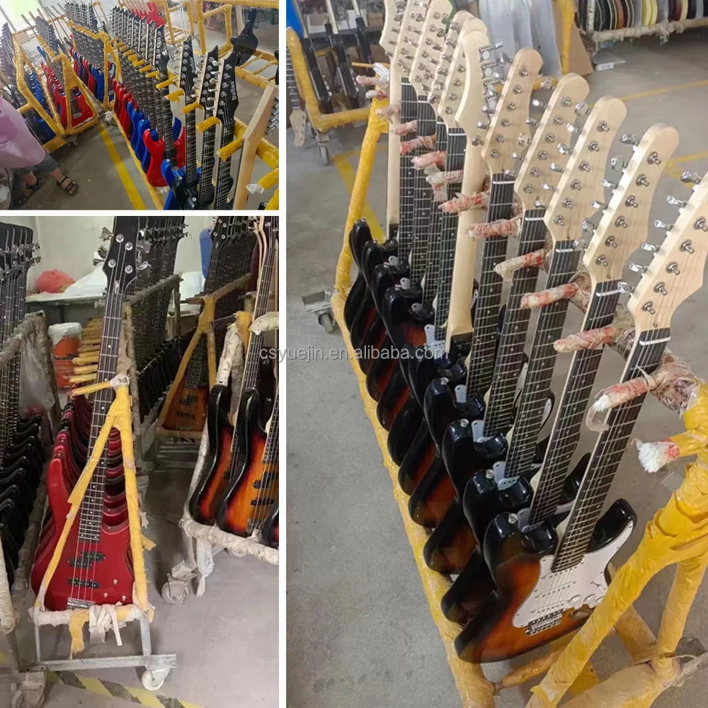 Right Handed Custom Logo Elm Bass Guitar 24 Frets Maple Neck Rosewood 4