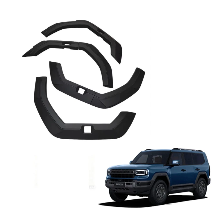 Maremlyn Car Wheel Arch Trim for Jetour G700 ABS Material Wheel Arch Fender Flares Trim Set Exterior Off-road Accessories