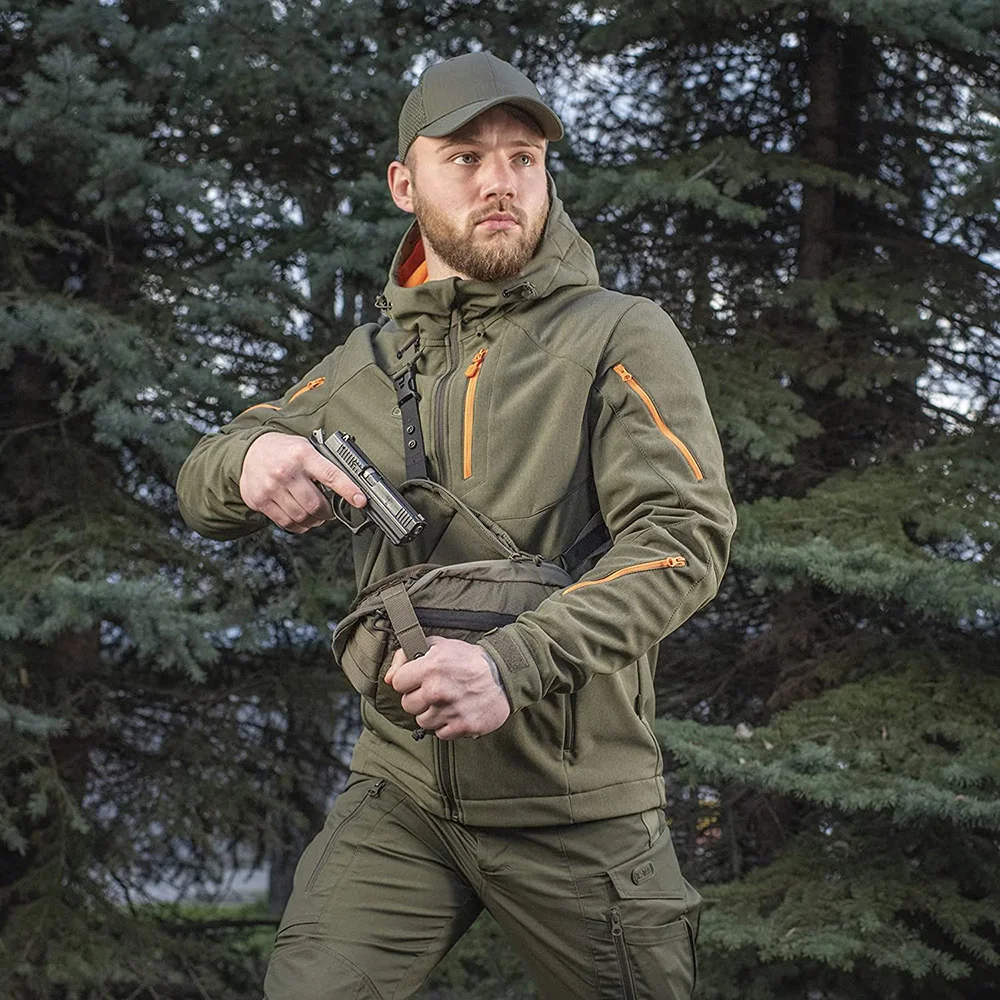 FREE SAMPLE Assault Shoulder Bag Concealed Chest Sling Bag CCW Bag (ranger Green)