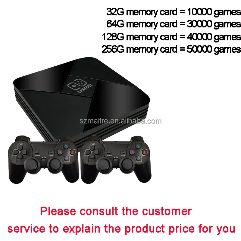 GAMEBOX G5 32GB Video Game Console with 2 Gamepads