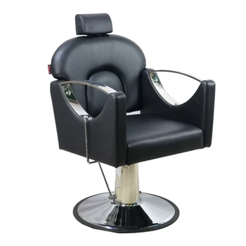 Good Quality Hot Sale Manufacturer Barber Furniture Black  Hair Salon Make up Chair Barber Shop Chairs