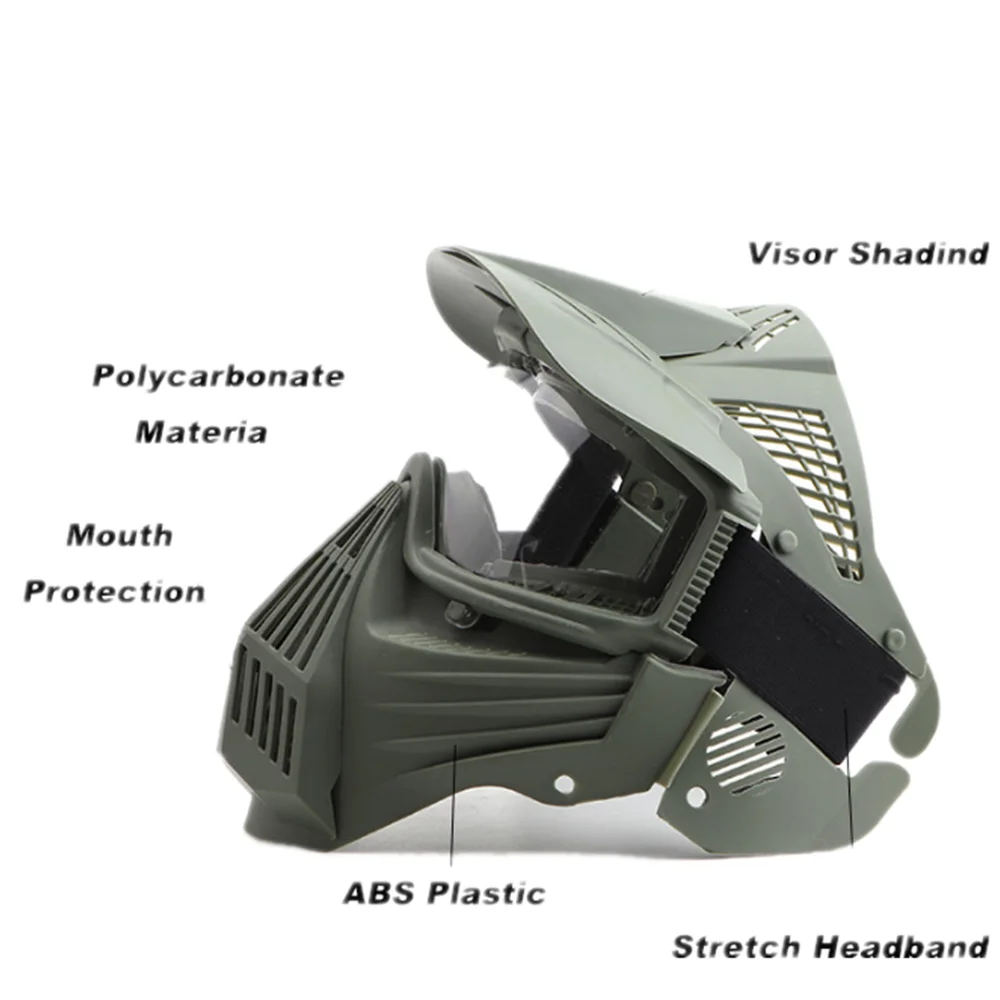 Tactical Paintball Headgear With Lens Cs Hunting Protection Helmet Paintball Accessories Buy