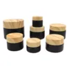 Grain de bois noir mat