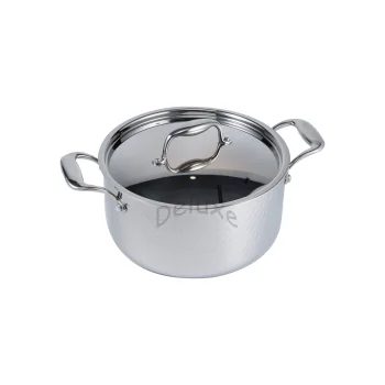 High Quality Kitchen Cooking Pans Featured Designs High Temperature Resistant SS 304 Pots