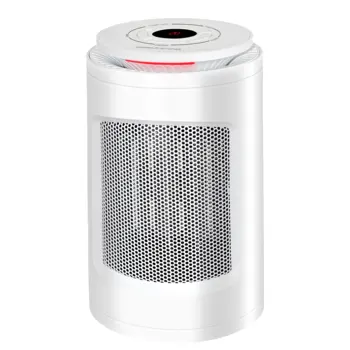 1200W Mini PTC Ceramic Room Heater Room Warmer Portable Heater Fan with LED Light