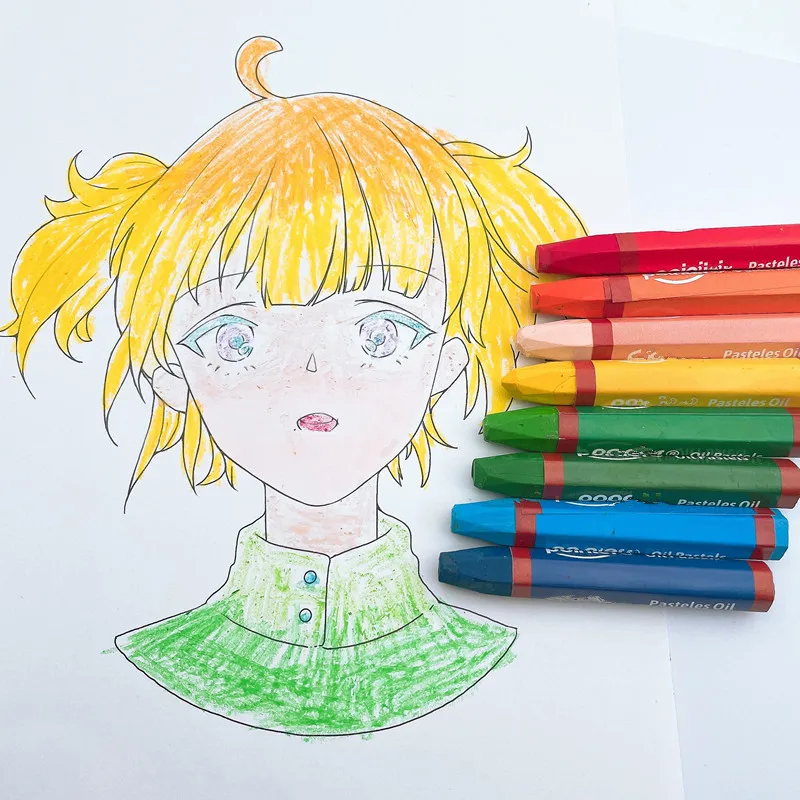 Нетоксичные моющиеся безопасные арахисовые мелки 12 цветов