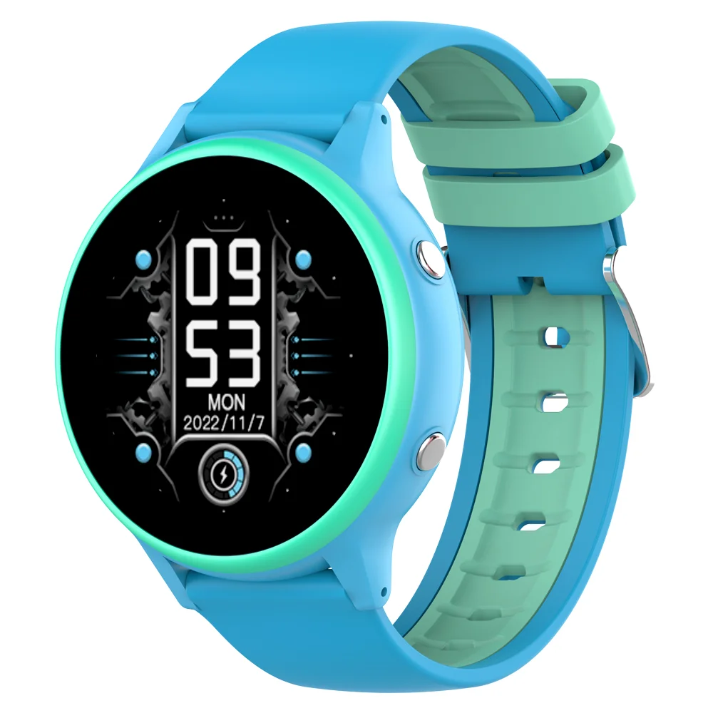 CT06 Round Kids GPS Tracker Smart Watch with Setracker2 APP