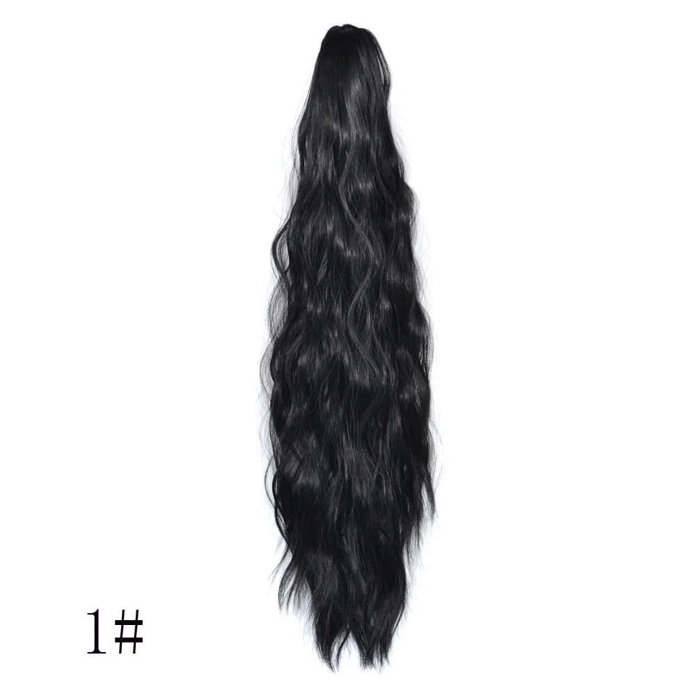 Заводская цена, Лидер продаж, наращивание конского хвоста, когти, длинные волнистые кудрявые накладные волосы, наращивание волос, синтетические волосы для женщин 2020