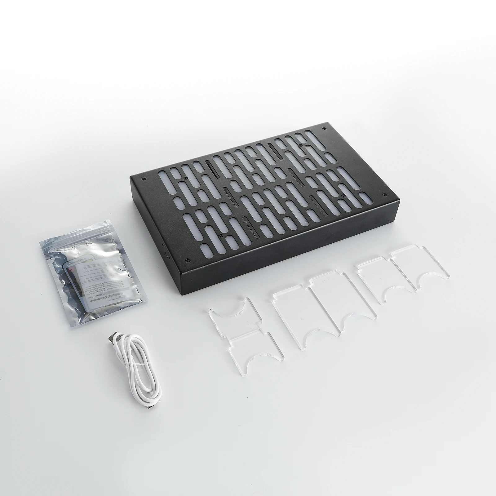 【モンスター.ディスプレースタンドLED ライト】 Amazon.co.jp : ABCidy モニター下ライトバー RGBIC 2個