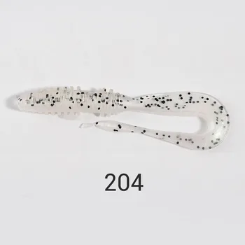 NOEBY 2.7g Soft Silicone Lures Special Tail Worms Bait Smelling Isca Luminous Lure for Carp Bass Saltwater Freshwater – Soft Lure – view 3